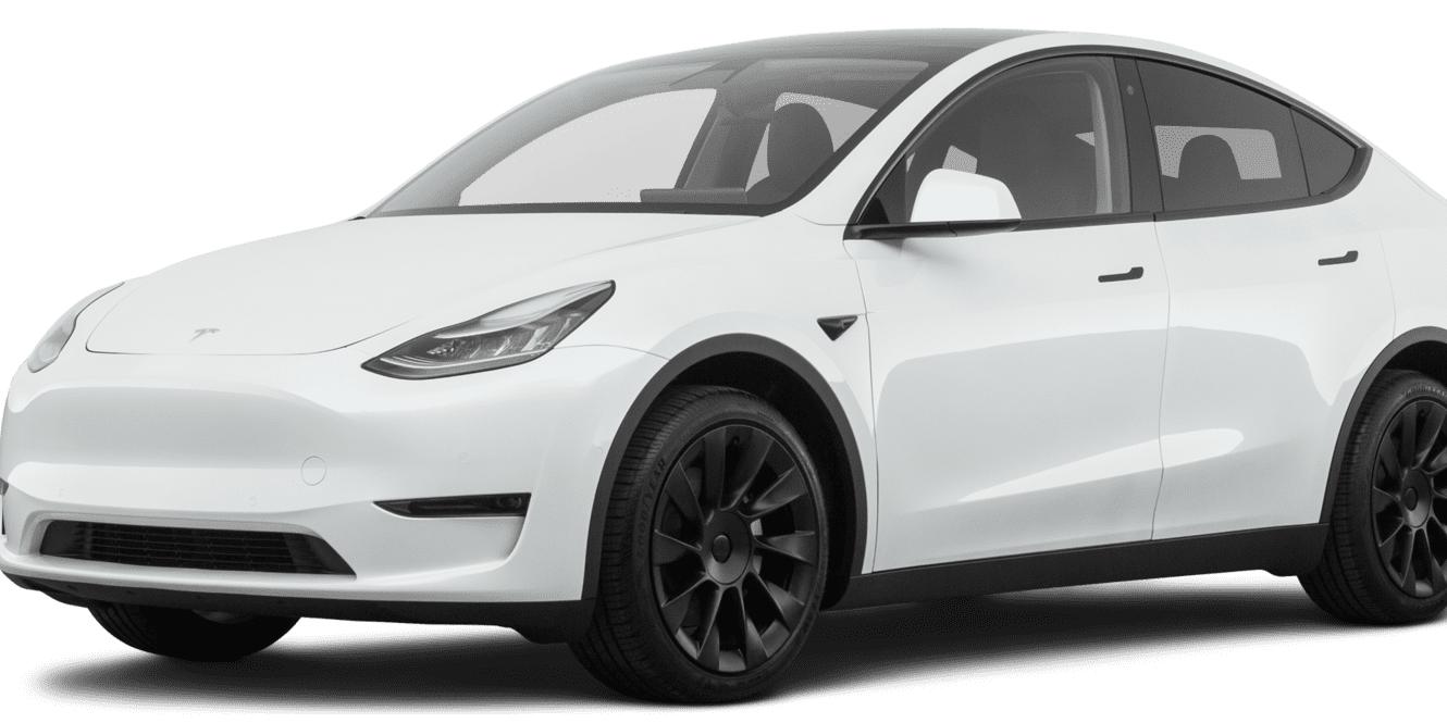 TESLA MODEL Y 2021 5YJYGDED2MF109701 image